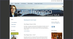 Desktop Screenshot of clairetrevena.ca